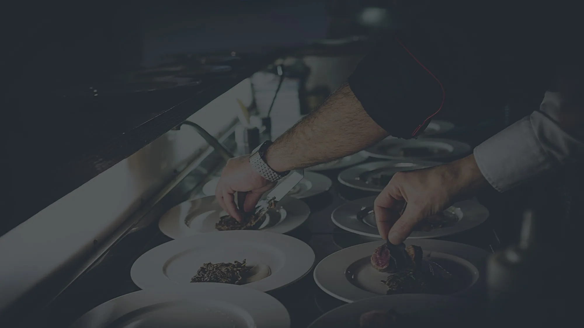 Cooks checking that food safety standards are being respected