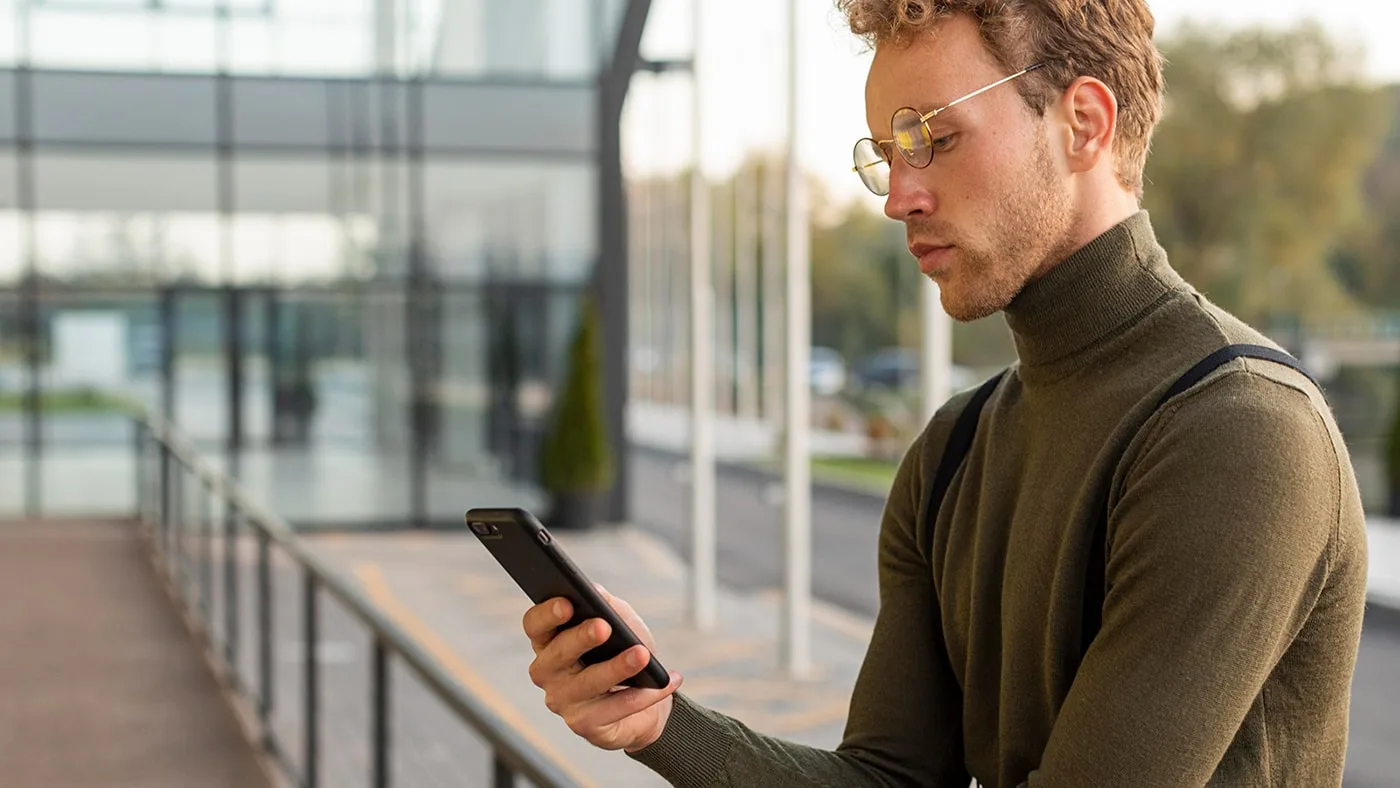Restaurant owners working on mobile optimization for his website
