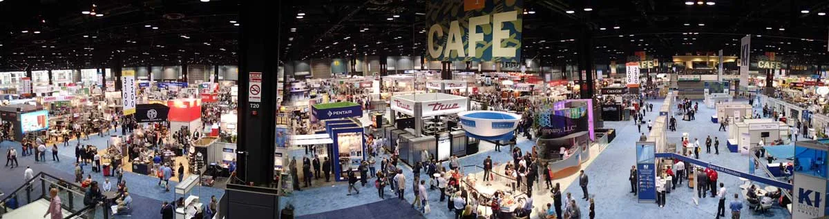 The National Restaurant Association Show aerial view