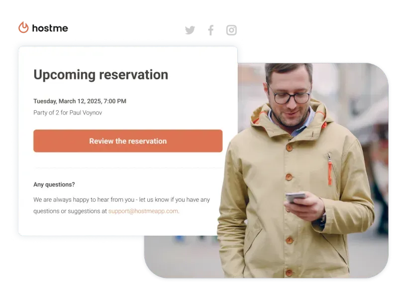 Remind Your Guests About Their Reservations