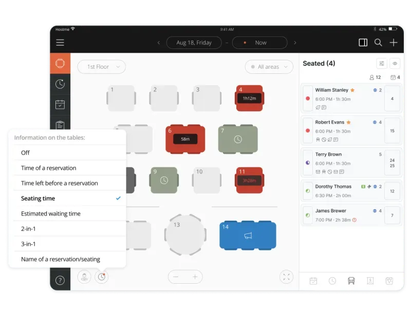 Master Table Turn with Top Restaurant Table Management System