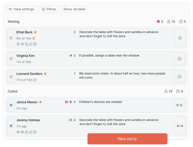 #1 Choice for Waitlist Management